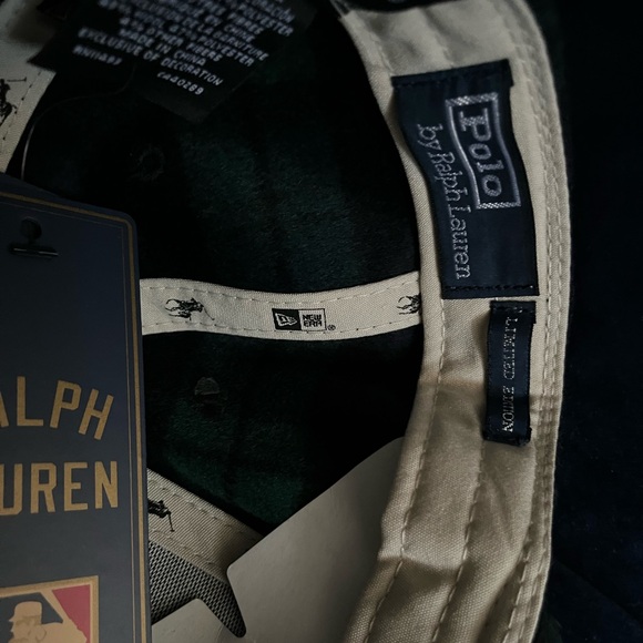 Polo x Yankees ‘Blackwatch plaid’ MLB Wool Fitted Hat - Picture 4 of 5